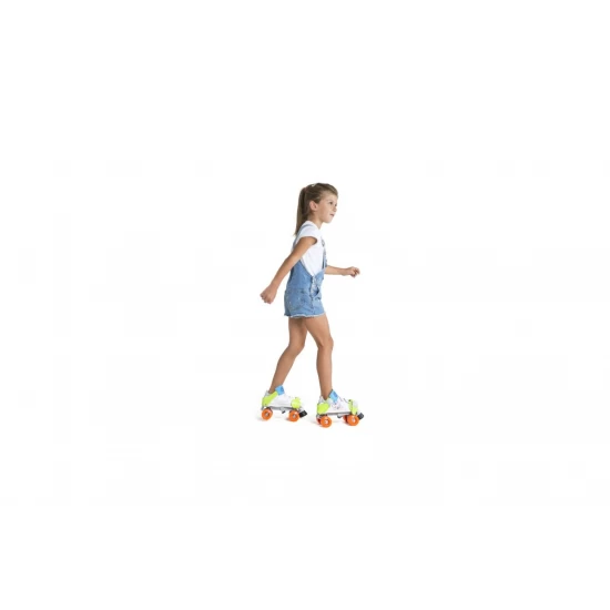 Patine cu rotile Mini Jet masura reglabila 24-36, culoare verde Patine cu rotile Mini Jet masura reglabila 24-36, culoare verde