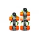 Patine cu rotile Mini Jet masura reglabila 24-36, culoare verde Patine cu rotile Mini Jet masura reglabila 24-36, culoare verde