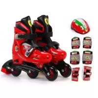Role Ferarri masura 29 - 32 rosii cu set protectie