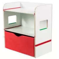 Suport depozitare cu display pentru constructii tip Lego