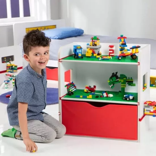 Suport depozitare cu display pentru constructii tip Lego Suport depozitare cu display pentru constructii tip Lego