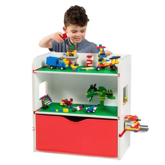 Suport depozitare cu display pentru constructii tip Lego Suport depozitare cu display pentru constructii tip Lego