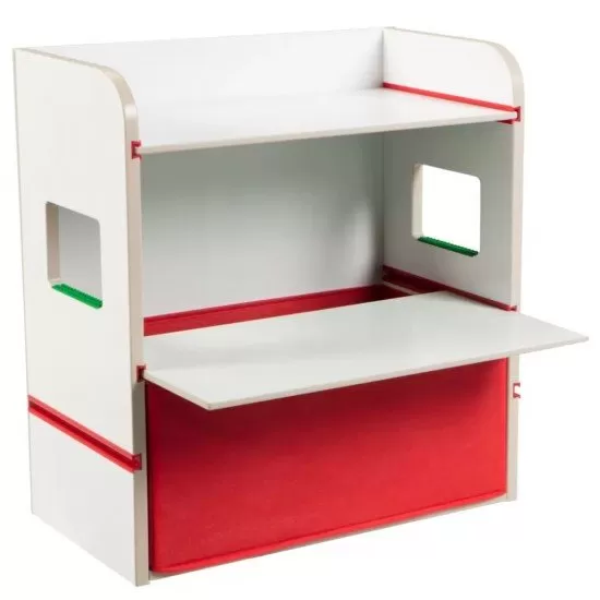 Suport depozitare cu display pentru constructii tip Lego Suport depozitare cu display pentru constructii tip Lego