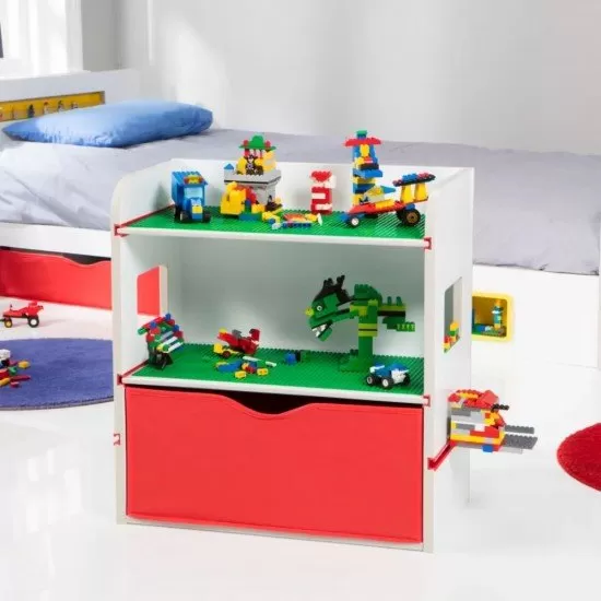 Suport depozitare cu display pentru constructii tip Lego Suport depozitare cu display pentru constructii tip Lego