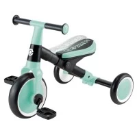 Tricicleta Globber 2 in 1 culoare verde pal