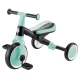 Tricicleta Globber 2 in 1 culoare verde pal Tricicleta Globber 2 in 1 culoare verde pal