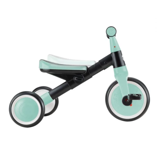 Tricicleta Globber 2 in 1 culoare verde pal Tricicleta Globber 2 in 1 culoare verde pal