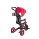 Tricicleta Globber Explorer 4 in 1 pliabila, culoare rosie Tricicleta Globber Explorer 4 in 1 pliabila, culoare rosie