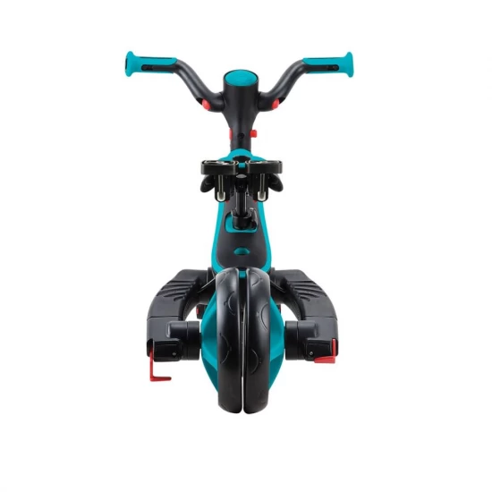 Tricicleta Globber Explorer 4 in 1 pliabila, culoare turquoise