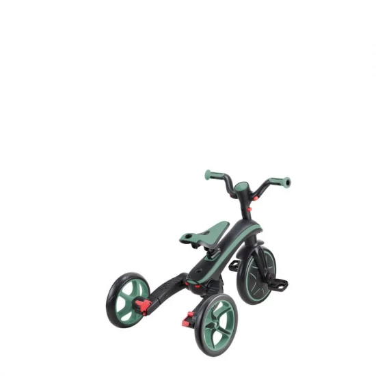 Tricicleta Globber Explorer 4 in 1 pliabila, culoare verde pal Tricicleta Globber Explorer 4 in 1 pliabila, culoare verde pal