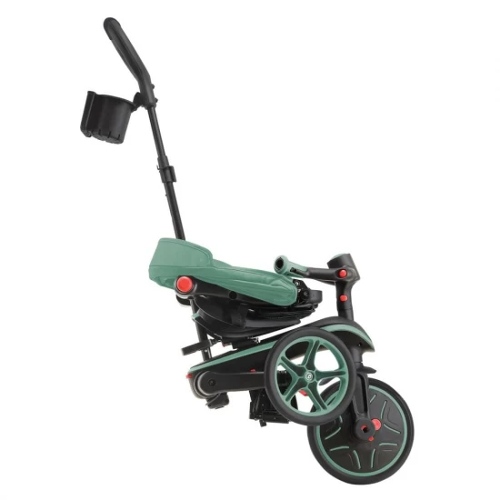 Tricicleta Globber Explorer 4 in 1 pliabila, culoare verde pal Tricicleta Globber Explorer 4 in 1 pliabila, culoare verde pal