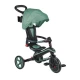 Tricicleta Globber Explorer 4 in 1 pliabila, culoare verde pal Tricicleta Globber Explorer 4 in 1 pliabila, culoare verde pal