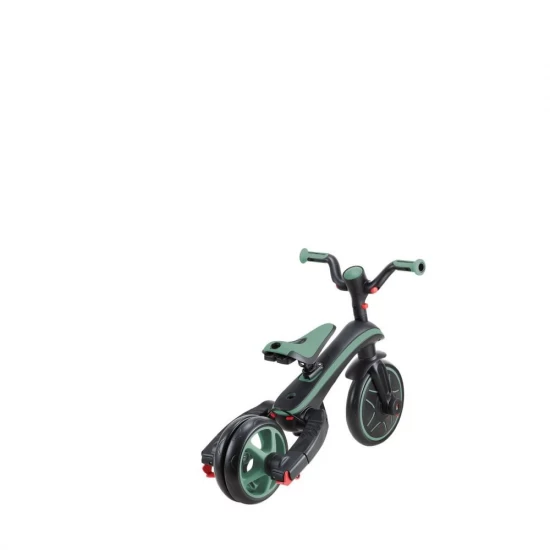 Tricicleta Globber Explorer 4 in 1 pliabila, culoare verde pal Tricicleta Globber Explorer 4 in 1 pliabila, culoare verde pal