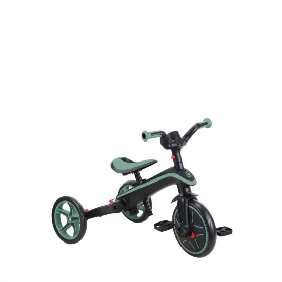 Tricicleta Globber Explorer 4 in 1 pliabila, culoare verde pal Tricicleta Globber Explorer 4 in 1 pliabila, culoare verde pal