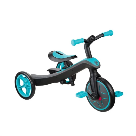 Tricicleta Globber Explorer 4 in 1 turquoise Tricicleta Globber Explorer 4 in 1 turquoise