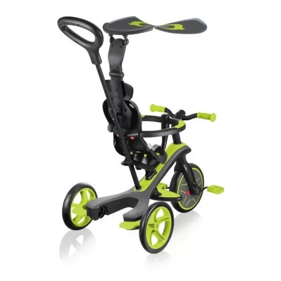 Tricicleta Globber Explorer 4 in 1 verde Tricicleta Globber Explorer 4 in 1 verde