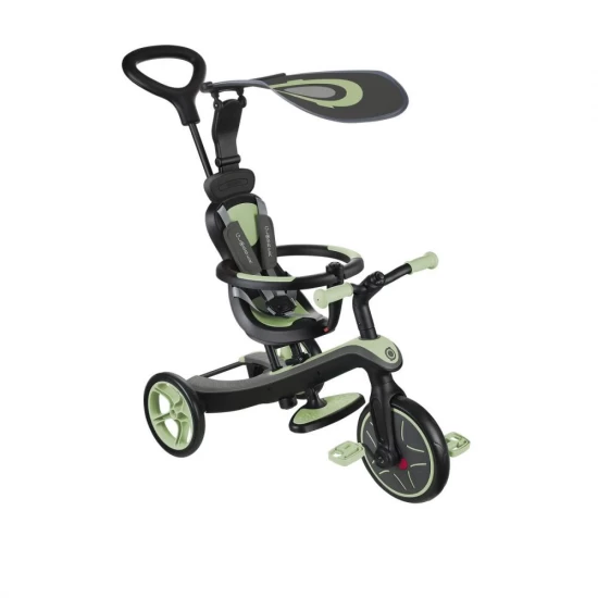 Tricicleta Globber Explorer 4 in 1 verde pal Tricicleta Globber Explorer 4 in 1 verde pal