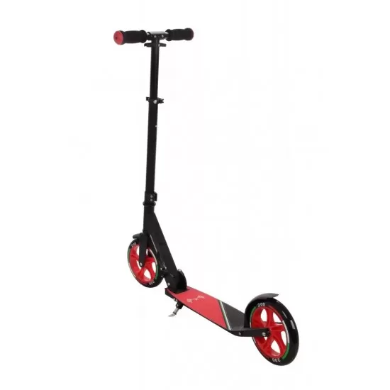 Trotineta pliabila Ferrari Junior cu roti 200 mm neagra