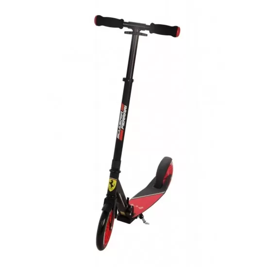 Trotineta pliabila Ferrari Junior cu roti 200 mm neagra