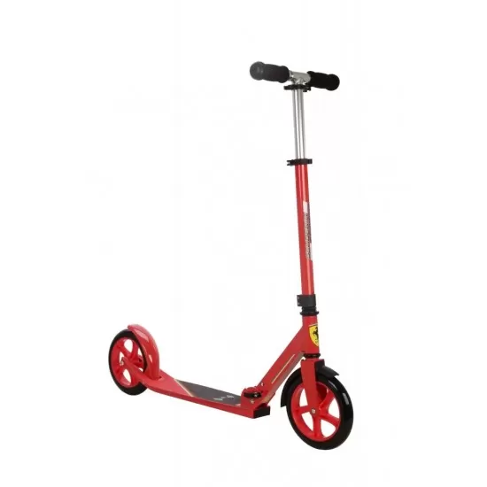 Trotienta pliabila Ferrari Junior cu roti 200 mm rosie Trotienta pliabila Ferrari Junior cu roti 200 mm rosie