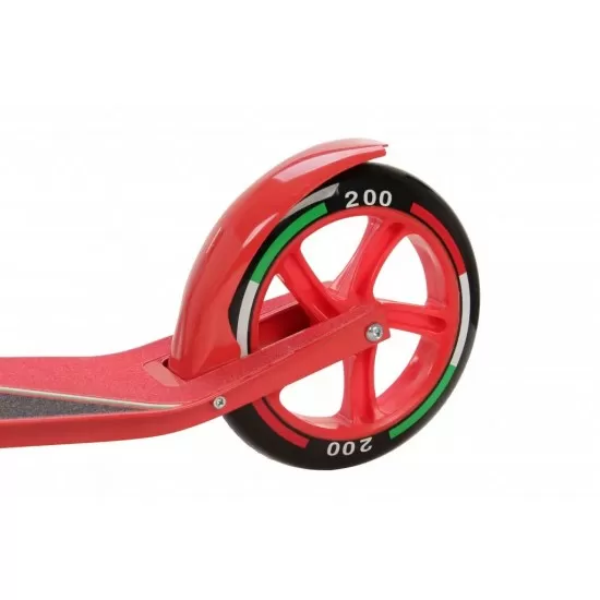 Trotienta pliabila Ferrari Junior cu roti 200 mm rosie Trotienta pliabila Ferrari Junior cu roti 200 mm rosie