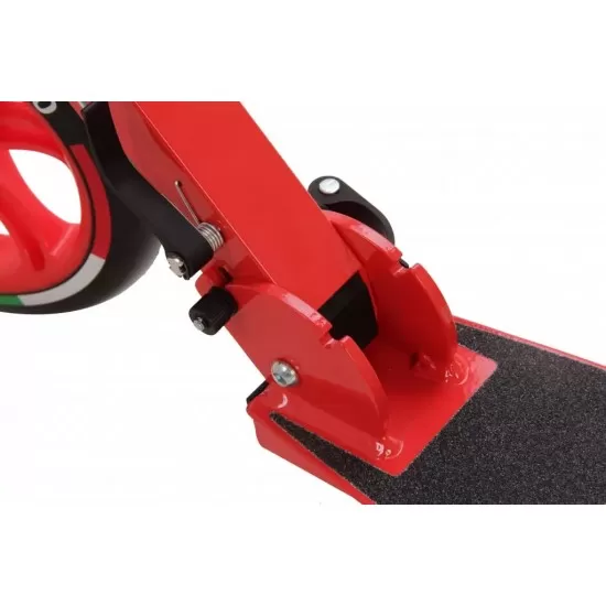 Trotienta pliabila Ferrari Junior cu roti 200 mm rosie Trotienta pliabila Ferrari Junior cu roti 200 mm rosie