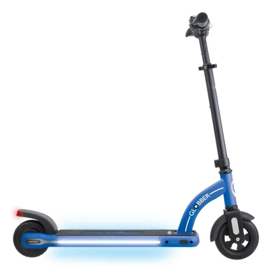 Trotineta electrica pentru copii Globber E-Motion 11, blue, autonomie 9-11 km