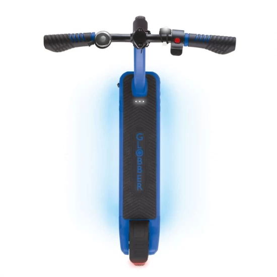 Trotineta electrica pentru copii Globber E-Motion 11, blue, autonomie 9-11 km