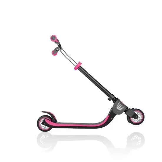 Trotineta Globber Flow 125 pliabila roz Trotineta Globber Flow 125 pliabila roz