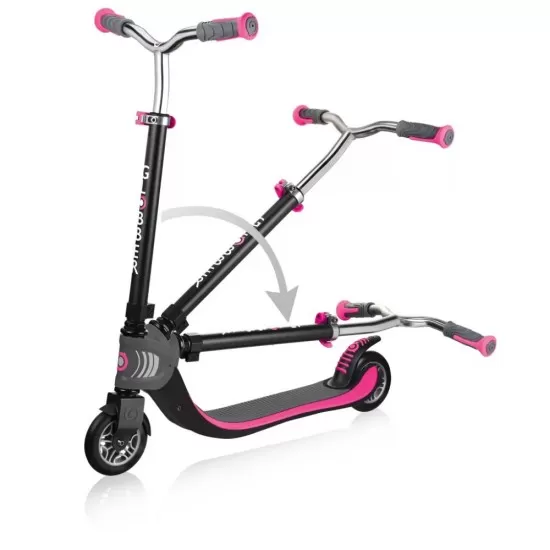 Trotineta Globber Flow 125 pliabila roz Trotineta Globber Flow 125 pliabila roz