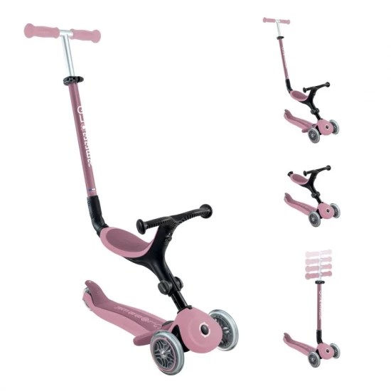 Trotineta Globber Go-Up 4 in 1 Active Ecologic roz pal Trotineta Globber Go-Up 4 in 1 Active Ecologic roz pal