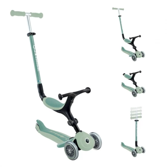Trotineta Globber Go-Up 4 in 1 Active Ecologic verde fistic Trotineta Globber Go-Up 4 in 1 Active Ecologic verde fistic
