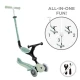Trotineta Globber Go-Up 4 in 1 Active Ecologic verde fistic Trotineta Globber Go-Up 4 in 1 Active Ecologic verde fistic