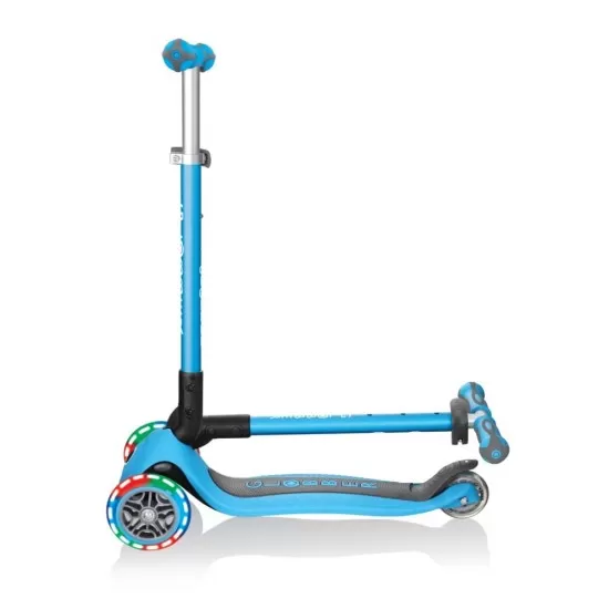 Trotineta Globber Go-Up 4 in 1 Deluxe Lights Albastra Trotineta Globber Go-Up 4 in 1 Deluxe Lights Albastra