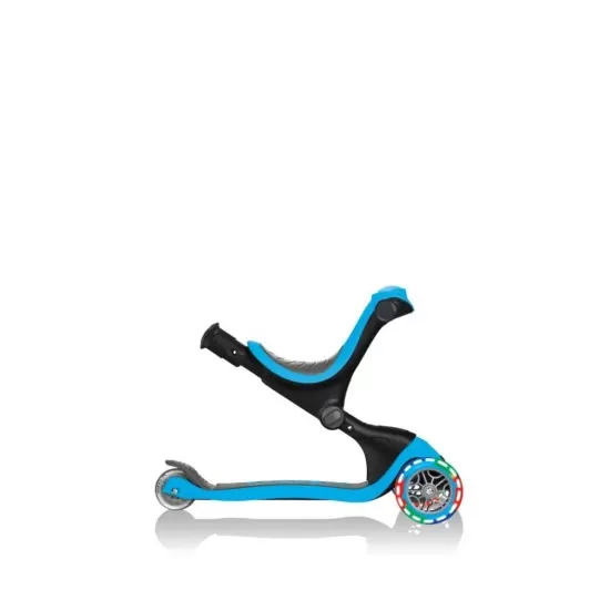Trotineta Globber Go-Up 4 in 1 Deluxe Lights Albastra Trotineta Globber Go-Up 4 in 1 Deluxe Lights Albastra