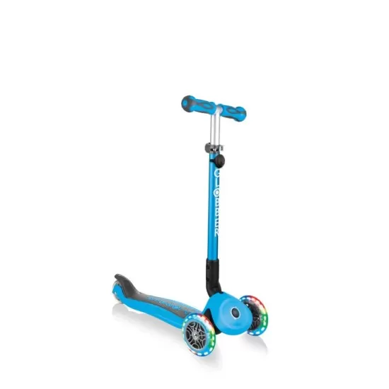 Trotineta Globber Go-Up 4 in 1 Deluxe Lights Albastra Trotineta Globber Go-Up 4 in 1 Deluxe Lights Albastra