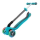 Trotineta Globber Go-Up 4 in 1 Deluxe Lights turquoise
