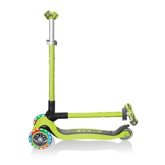 Trotineta Globber Go-Up 4 in 1 Deluxe Lights Verde Trotineta Globber Go-Up 4 in 1 Deluxe Lights Verde