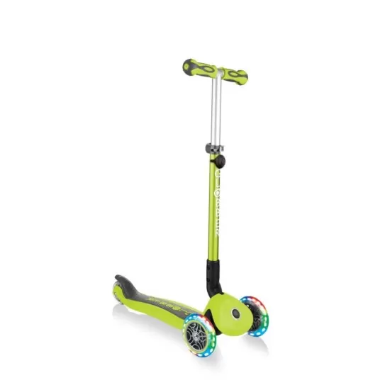 Trotineta Globber Go-Up 4 in 1 Deluxe Lights Verde Trotineta Globber Go-Up 4 in 1 Deluxe Lights Verde