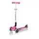 Trotineta Globber Primo cu lumini, pliabila, culoare roz Trotineta Globber Primo cu lumini, pliabila, culoare roz