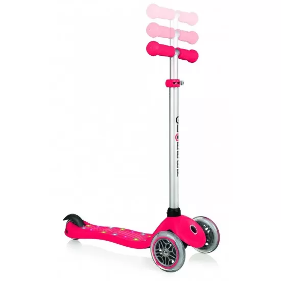 Trotineta Globber Primo Star Lights rosu Trotineta Globber Primo Star Lights rosu
