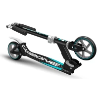 Trotineta pliabila cu suspensie dubla Skids Control Carbone