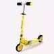 Trotineta pliabila Ferrari pentru copii cu roti 120 mm, galbena Trotineta pliabila Ferrari pentru copii cu roti 120 mm, galbena