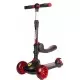 Trotineta pliabila Ferrari Twist neagra cu scaun Trotineta pliabila Ferrari Twist neagra cu scaun