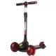 Trotineta pliabila Ferrari Twist neagra cu scaun Trotineta pliabila Ferrari Twist neagra cu scaun