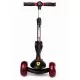 Trotineta pliabila Ferrari Twist neagra cu scaun Trotineta pliabila Ferrari Twist neagra cu scaun