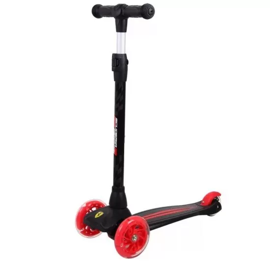 Trotineta pliabila Ferrari Twist neagra Trotineta pliabila Ferrari Twist neagra