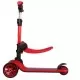 Trotineta pliabila Ferrari Twist rosie cu scaun Trotineta pliabila Ferrari Twist rosie cu scaun