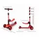 Trotineta pliabila Ferrari Twist rosie cu scaun Trotineta pliabila Ferrari Twist rosie cu scaun