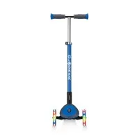 Trotineta pliabila Globber Elite Deluxe Lights Albastru